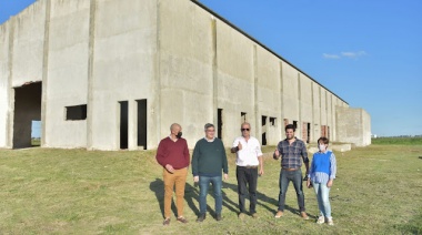 Buscan reactivar la obra del frigorífico municipal de Pehuajó