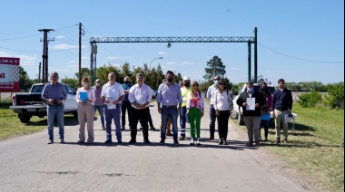 Corredores Viales anunció la construcción del nuevo acceso a la localidad de Saforcada
