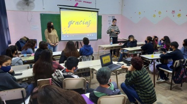 Educación ambiental en escuelas juninenses, a cargo de AmbientArg