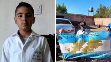 Ley Thiago: en Tierra del Fuego los guardapolvos tendrán las Islas Malvinas