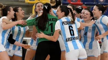 Argentina le ganó a Chile y terminó primera en su grupo