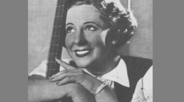 Dora Davis, la calandria que le cantó al Junín de los años 30