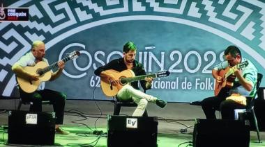 Un trío de guitarras local llegó a la final del Pre Cosquín 2022