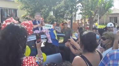 Triste despedida a la pequeña Malena Bustamante