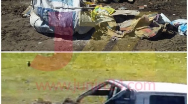 Multaron a un hombre por arrojar basura en un predio público