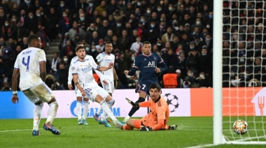 En el minuto final, apareció Mbappé y PSG se quedó con la victoria