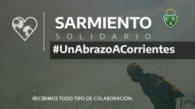 Sarmiento se sumó a la ayuda por Corrientes