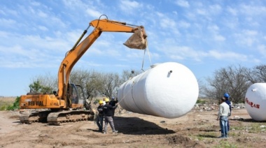 Ponen en funcionamiento la obra de desagües cloacales en Arribeños