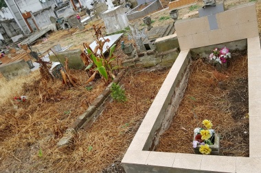 Documento fotográfico: el  Cementerio del Oeste sufre un  alarmante estado de abandono