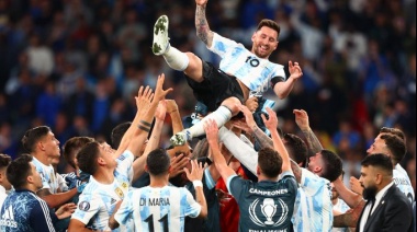 Argentina goleó a Italia y gritó campeón