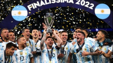 Argentina goleó a Italia y gritó campeón