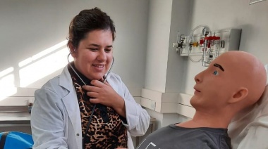 Incorporan un simulador humano para la carrera de enfermería de la UNNOBA