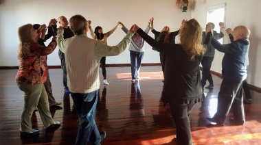 Encuentro de danzas circulares en Junín