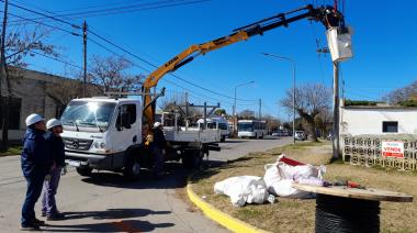 EDEN avanza con sus obras en Alberdi