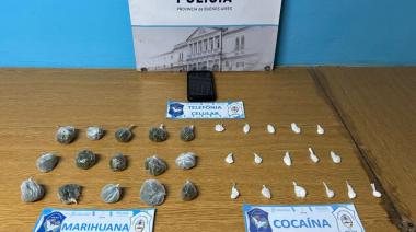 Varios allanamientos por venta de drogas terminaron con dos detenidos