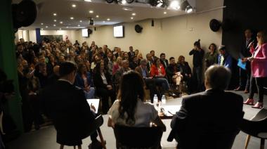 Valeria Arata participó de la inauguración de una nueva sede de la Escuela de Gobierno