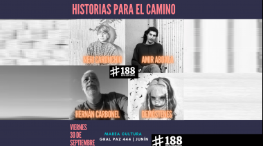 «Historias para el camino», encuentro literario de la #188 en Junín