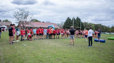 ‘Los Miuras’ fue sede de una clínica deportiva en hockey y rugby