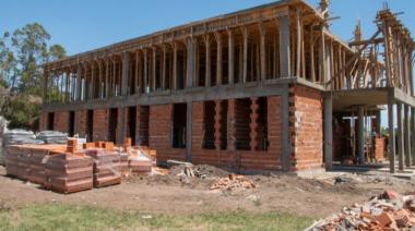 A buen ritmo, avanza la obra de la Casa de la Provincia en Vedia