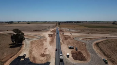 Avanzan los trabajos de transformación en Autopista de un tramo de la Ruta Nacional 8 entre Pilar y Pergamino