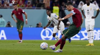 Con uno de Cristiano que marcó otro récord, Portugal venció a Ghana y  lidera el grupo