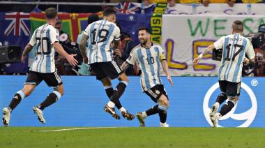 ¡Argentina le ganó a Australia y se metió en cuartos!