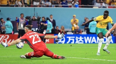 ¡Argentina le ganó a Australia y se metió en cuartos!
