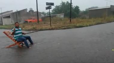La lluvia en Junín causó numerosos inconvenientes