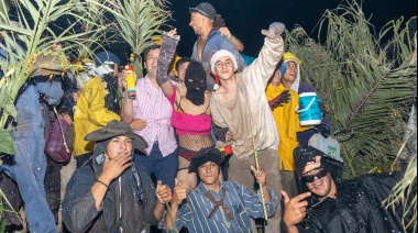 El ritmo del carnaval se apoderó de Bayauca y Roberts