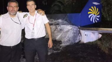 Cayó un avión en Berisso