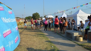 Se realizó un abordaje territorial en el barrio Municipal de Junín