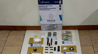 Allanamiento por droga en el barrio Los Almendros de Junín