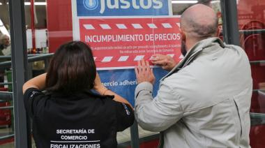 Clausuraron a una cadena de supermercados por incumplir con Precios Justos