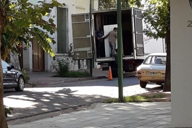 Mudanza, insultos y amenazas