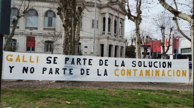 Tapalqué denuncia a Olavarría por grave contaminación del arroyo