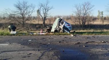Mueren cinco personas en accidente ocurrido en Ruta 5, entre 9 de Julio y French