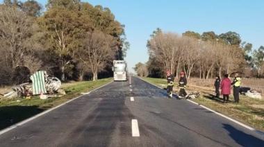 Mueren cinco personas en accidente ocurrido en Ruta 5, entre 9 de Julio y French