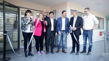 Kicillof inauguró un Centro de Atención Primaria de la Salud en Chacabuco