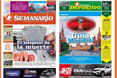 Edición impresa de Semanario