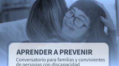 Conversatorio para familias y convivientes de personas con discapacidad