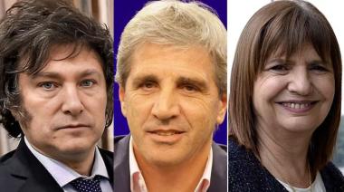 El Gobierno acota la gestión a los decretos, la botonera de “Toto” Caputo y la agenda de Patricia Bullrich