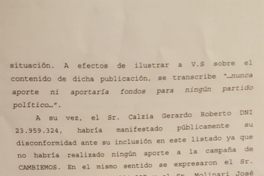 Gustavo Traverso denunció penalmente a Cambiemos por aportes de campaña