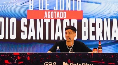 Duki, el primer argentino que copó el Bernabeu con su música