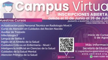 ATSA abrió la inscripción a los cursos virtuales del segundo cuatrimestre del ciclo lectivo 2024