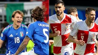 Se define el Grupo B: Italia y Croacia se enfrentan por el pase a los octavos de final