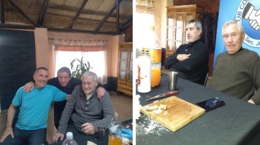 Hermoso reencuentro de futbolistas de Sarmiento de los ciclos ‘75 y ‘77