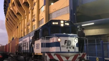 Conmoción en Boca por un incidente con el tren que pasa a metros de la Bombonera