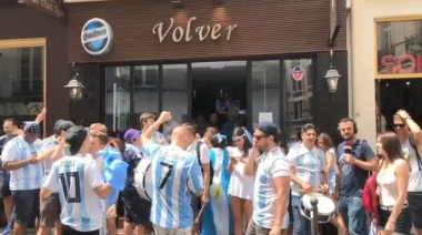 Barras de Sarmiento llegarán a París para el partido entre Argentina y Francia