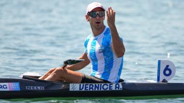 Agustín Vernice finalizó cuarto en la final de K1 y obtuvo diploma olímpico