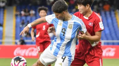 Argentina sufrió el debut ante Corea del Norte